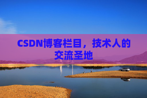 CSDN博客栏目，技术人的交流圣地